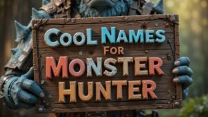 cool names for monster hunter