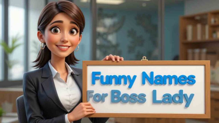 funny names for boss lady