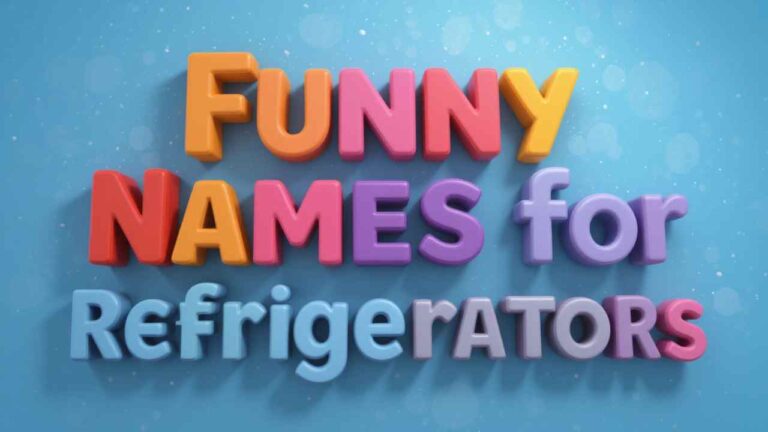 funny names for refrigerators