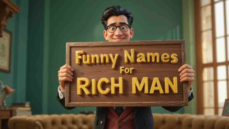 funny names for rich people