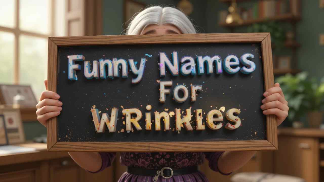 funny names for wrinkles