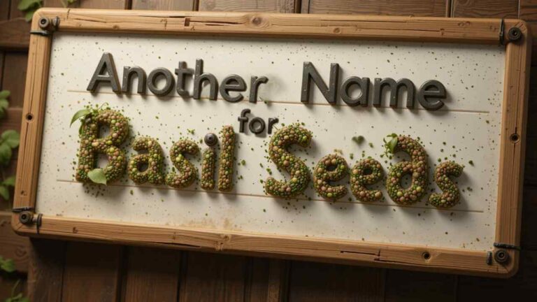another name for basil seeds
