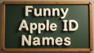 funny apple id names