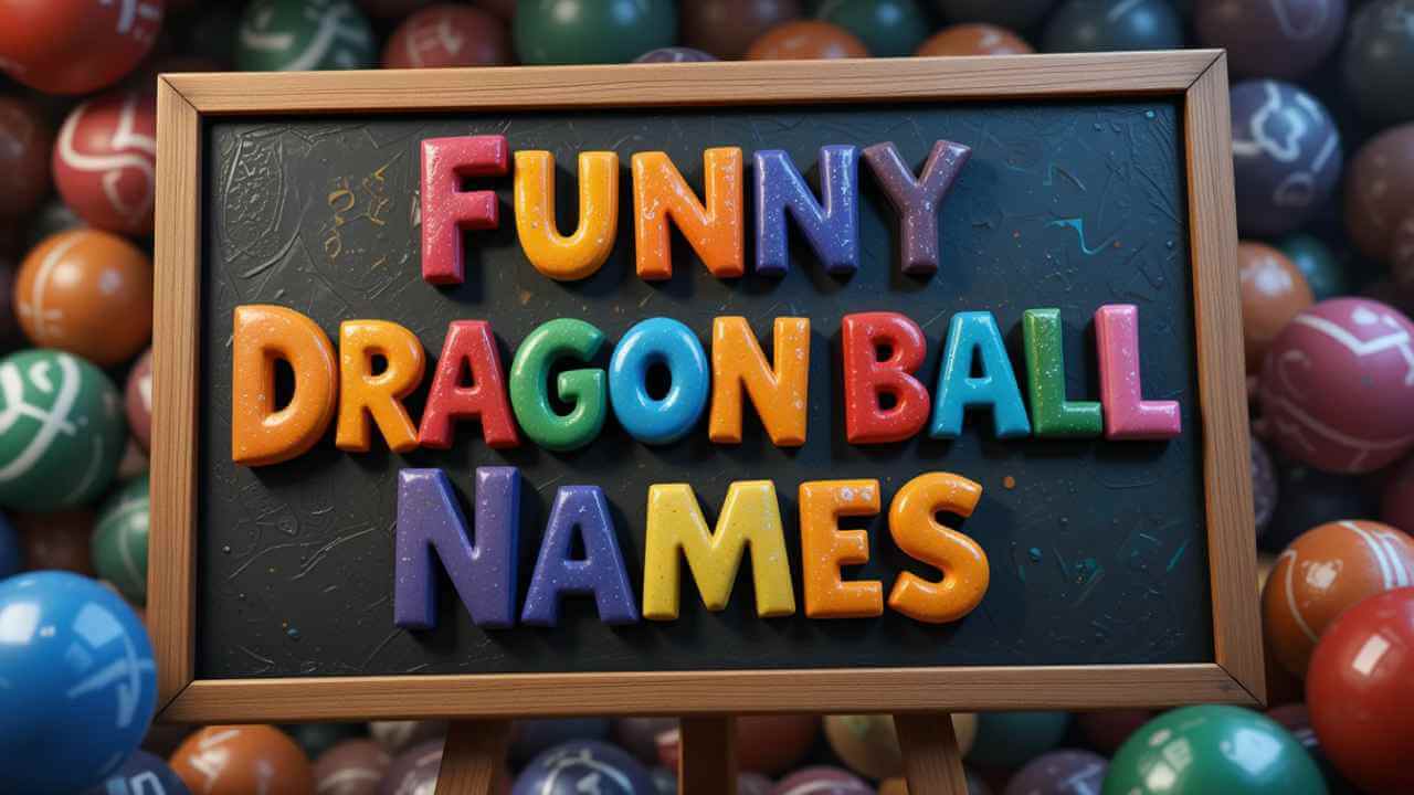 funny dragon ball names