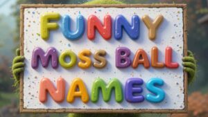 funny moss ball names