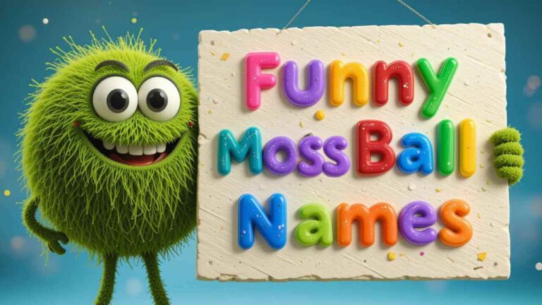 funny moss ball names