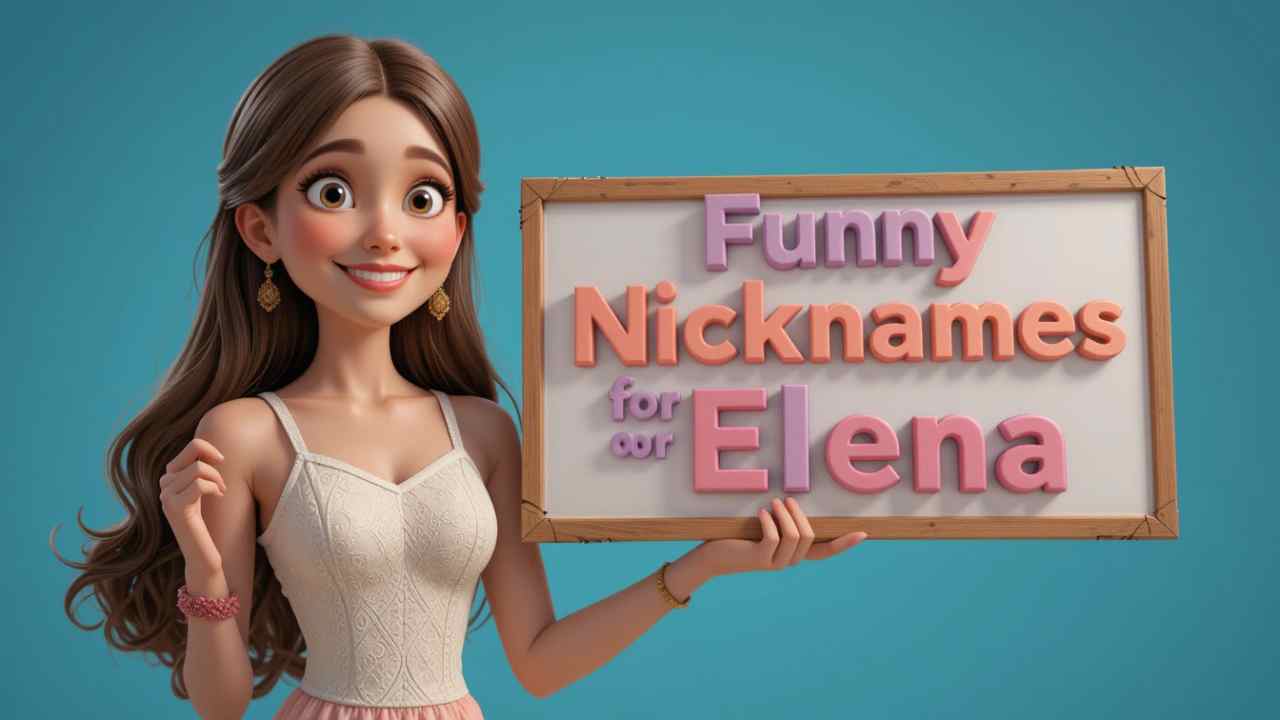 funny nicknames for elena