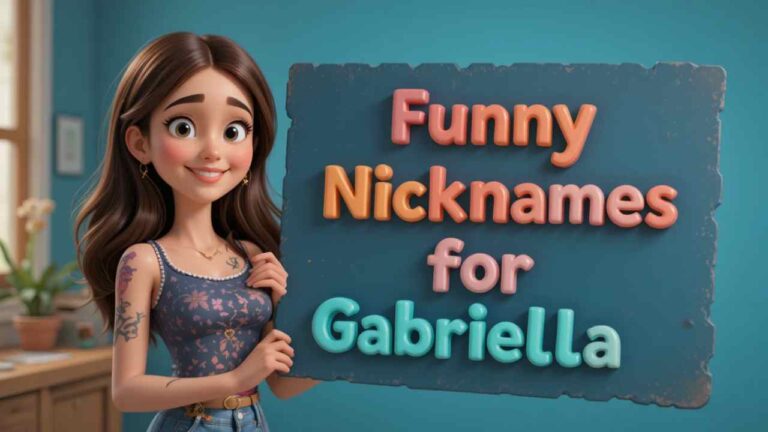 funny nicknames for gabriella