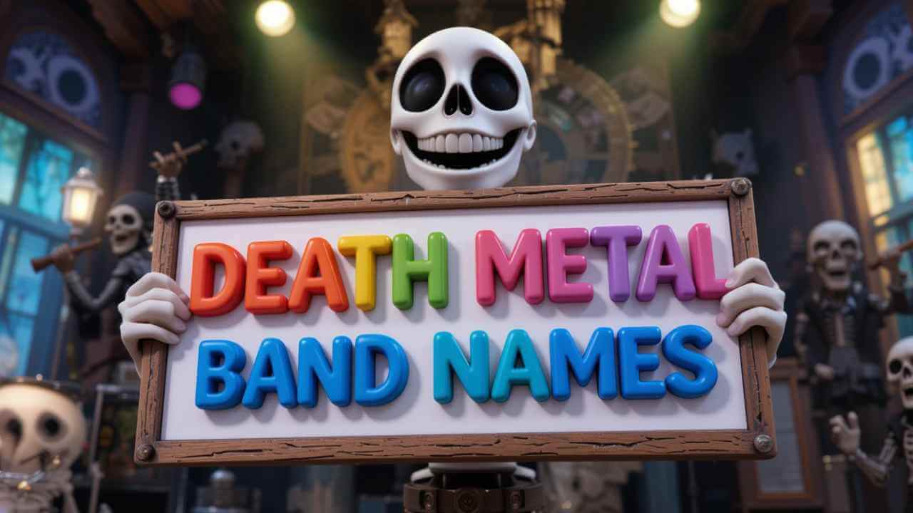 funny death metal band names