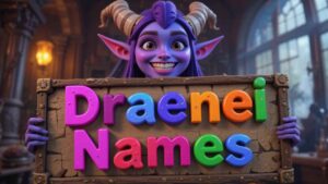 funny draenei names