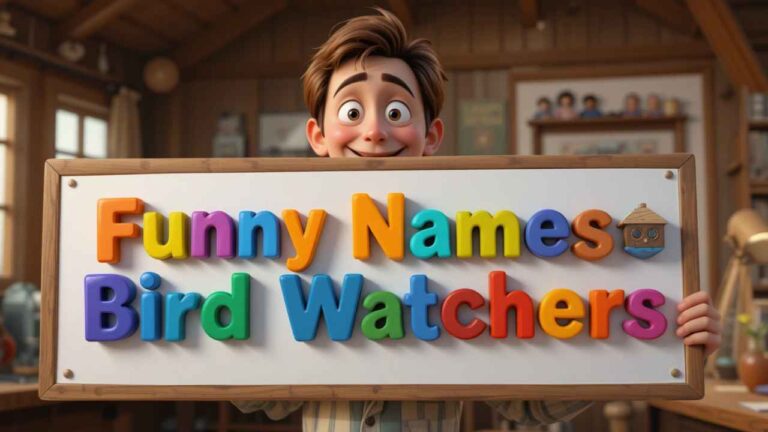 funny names for bird watchers