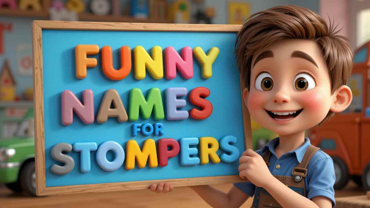 funny names for stompers