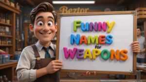 funny names for weapons