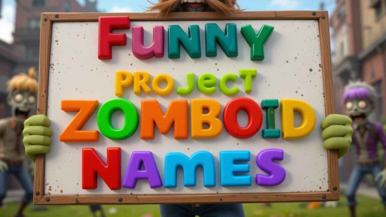 funny project zomboid names