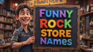 funny rock store names