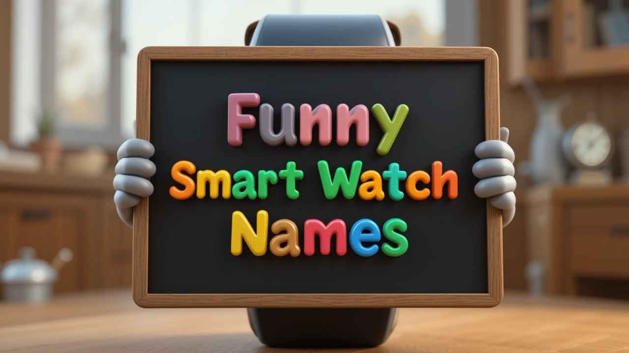 funny smart watch names