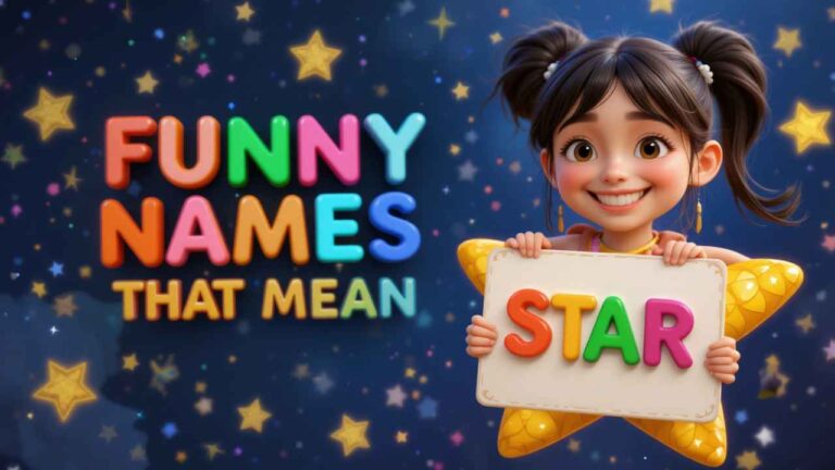 funny names that mean star​