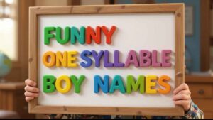 funny one syllable boy names​