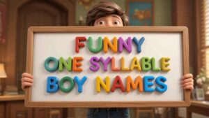 funny one syllable boy names​