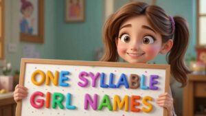 funny one syllable girl names