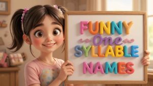funny one syllable girl names