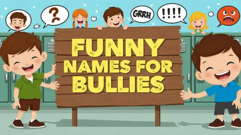 Funny Names for Bullies