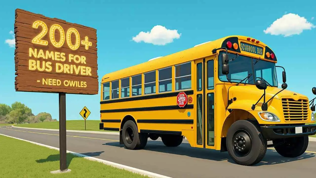 Funny Names for Bus Drivers