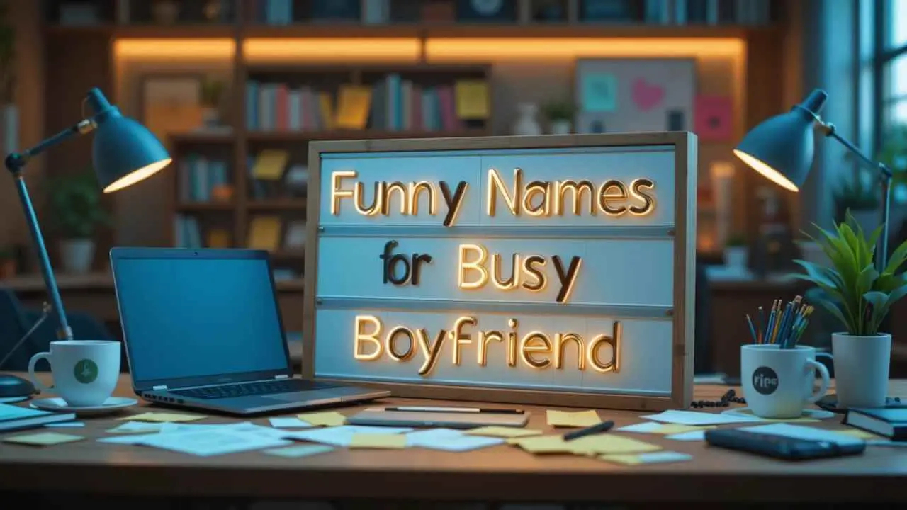 Funny Names for Busy Boyfriend