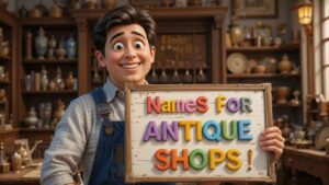 funny names for antique shops
