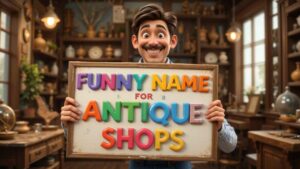 funny names for antique shops
