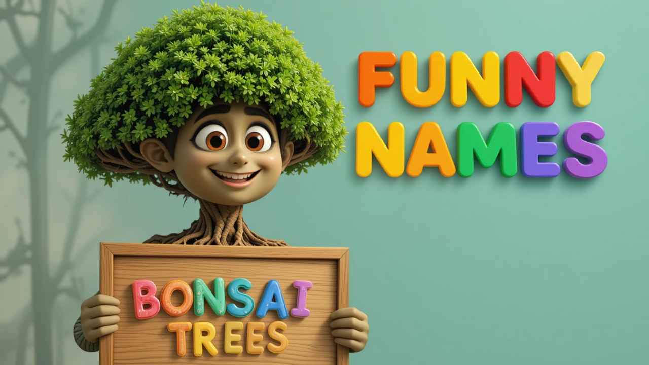 funny names for bonsai trees
