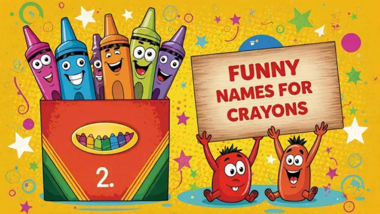 Funny Names for Crayons