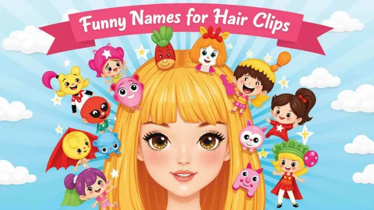 Funny Names For Hair Clips