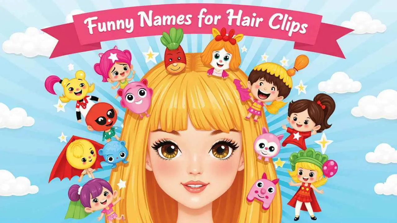 Funny Names For Hair Clips