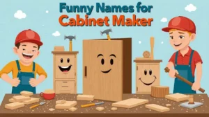 Funny Names for Cabinet Maker