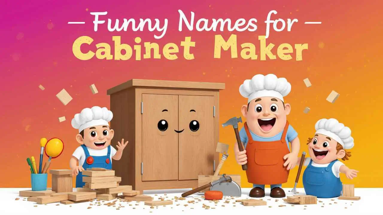 Funny Names for Cabinet Maker