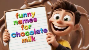 funny names for chocolate milk