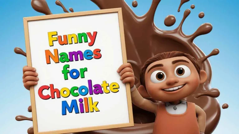 funny names for chocolate milk
