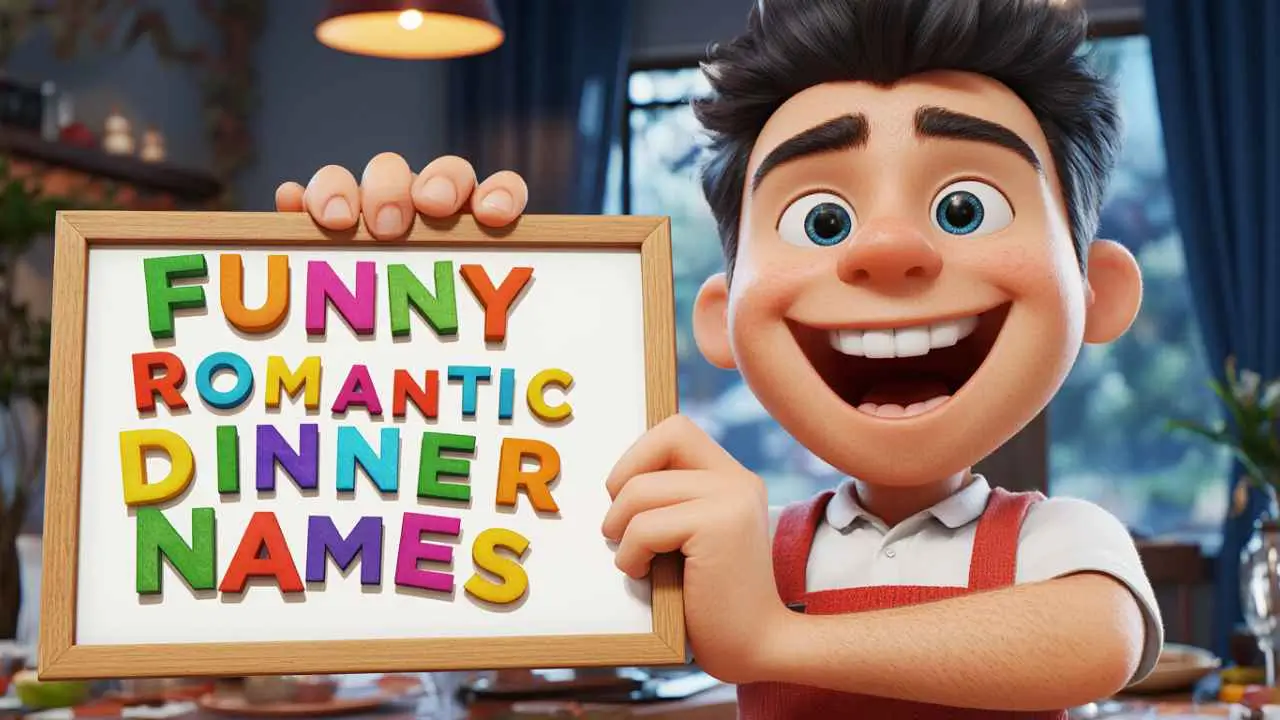 Funny Romantic Dinner Names