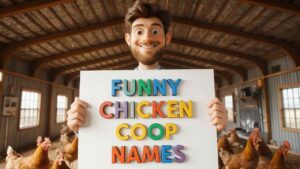 funny chicken coop names​
