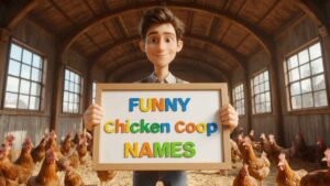 funny chicken coop names​