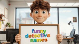funny detective names
