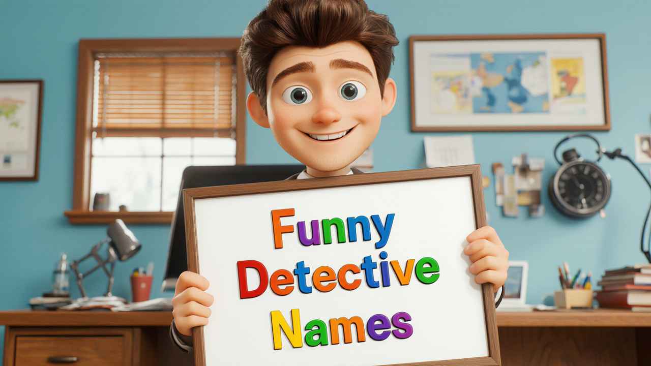 funny detective names