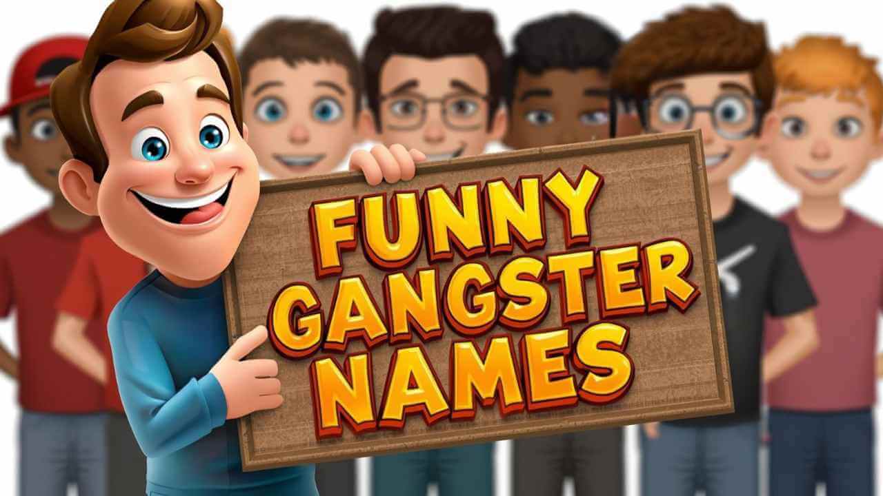 funny gangster names​