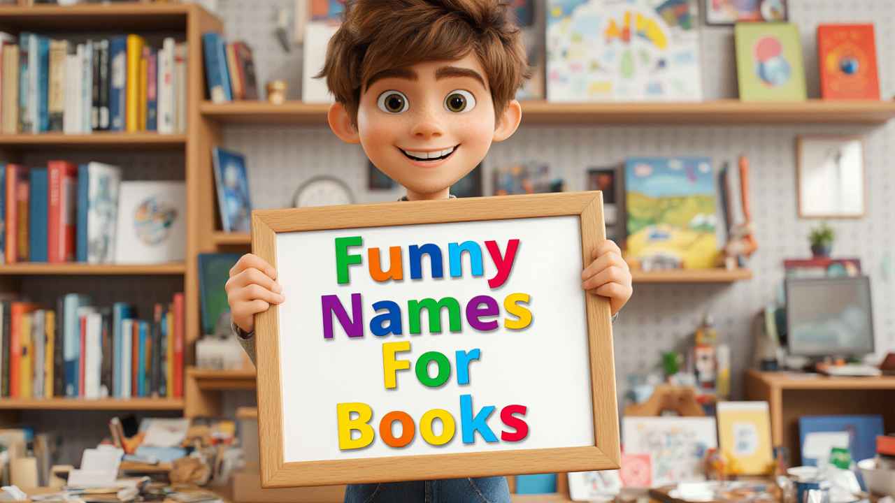 funny names for books