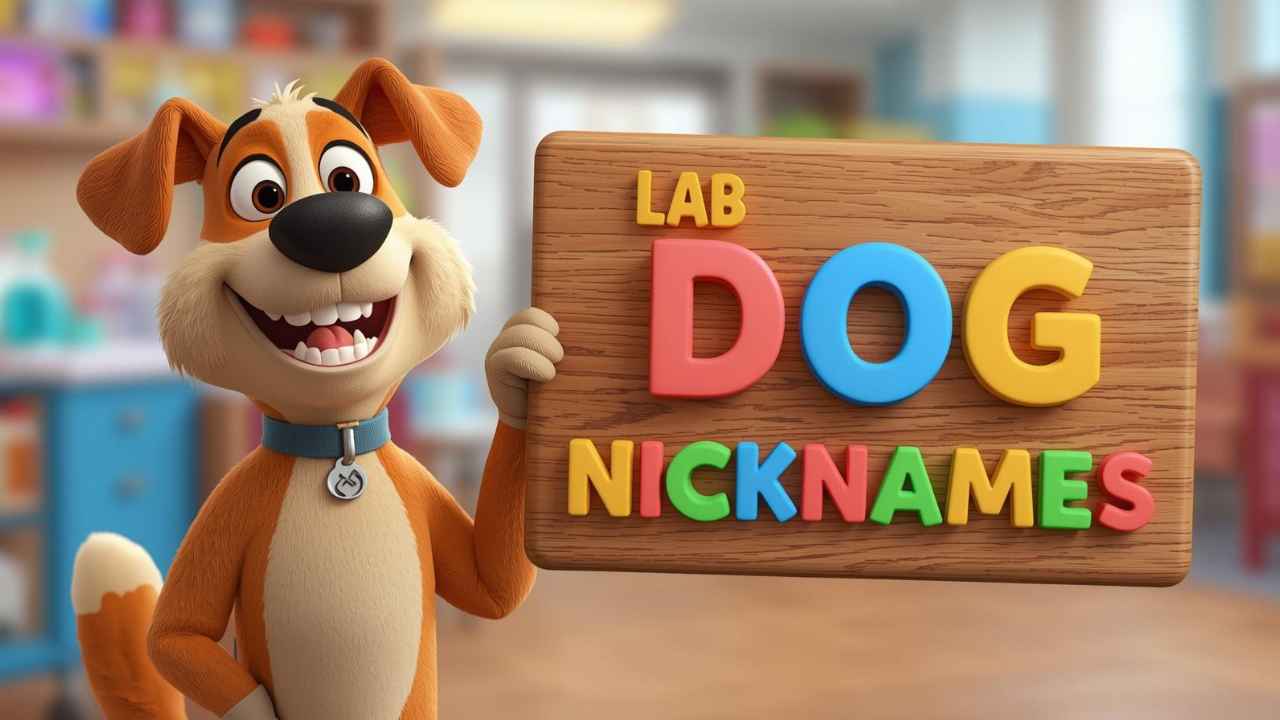 lab dog nicknames