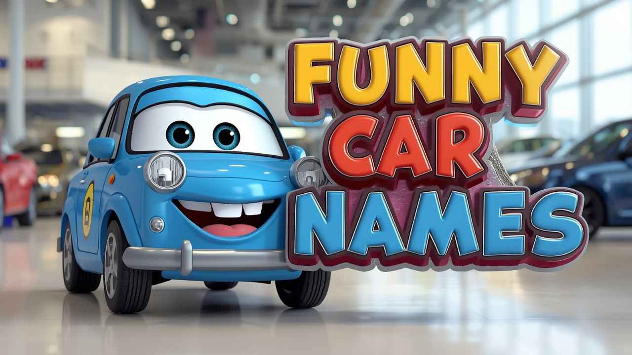 funny car names