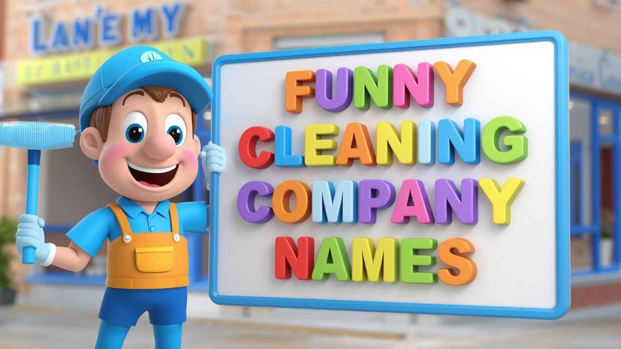 funny cleaning company names