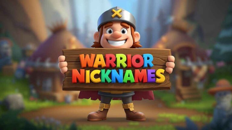 warrior nicknames​